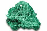 Fibrous Malachite Crystal Cluster - DR Congo #294680-1